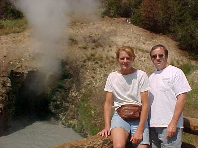 Us in Yellowstone